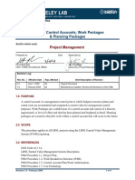 PMO-1.4 Control Accounts-Work Packages-Planning Packages