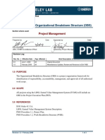 PMO-1.3 Project Organizational Breakdown Structure