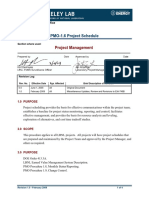 PMO-1.6 Project Schedule