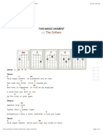 "This Magic Moment" On Ukulele by The Drifters - UkuTabs