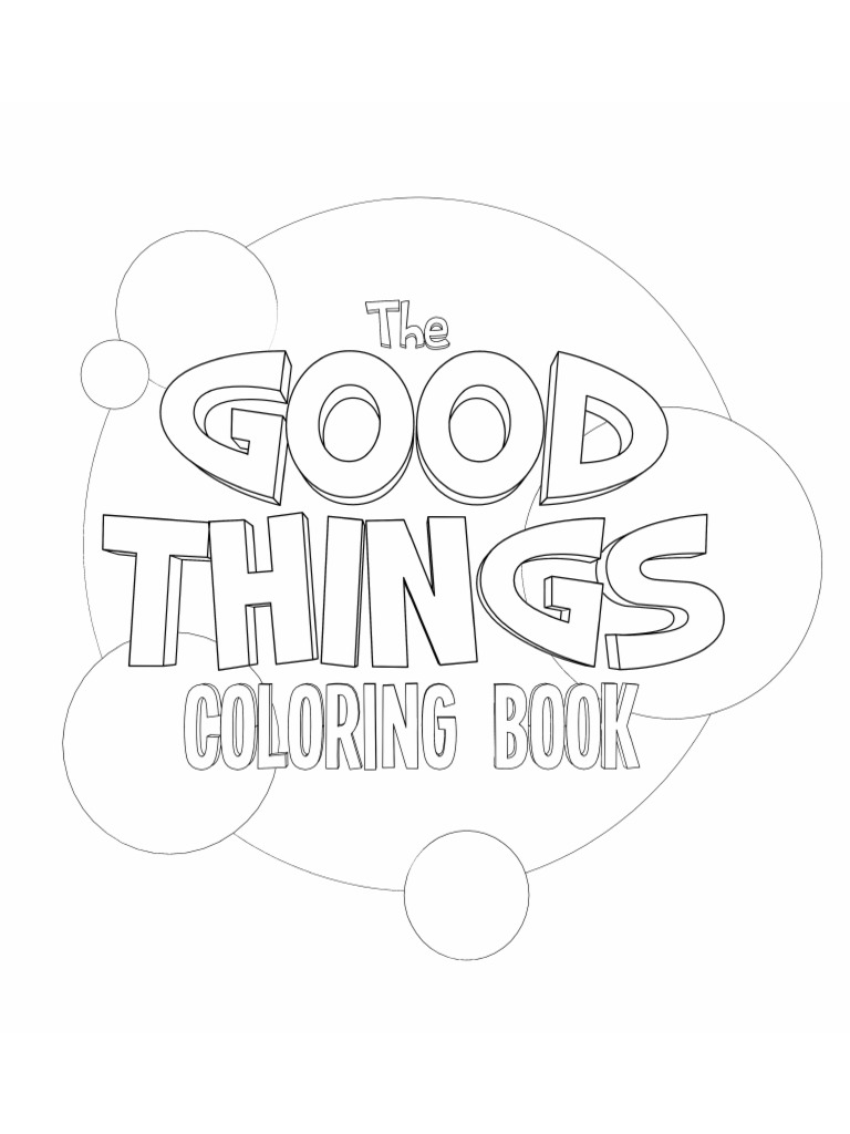 Download Good Things Coloring Book
