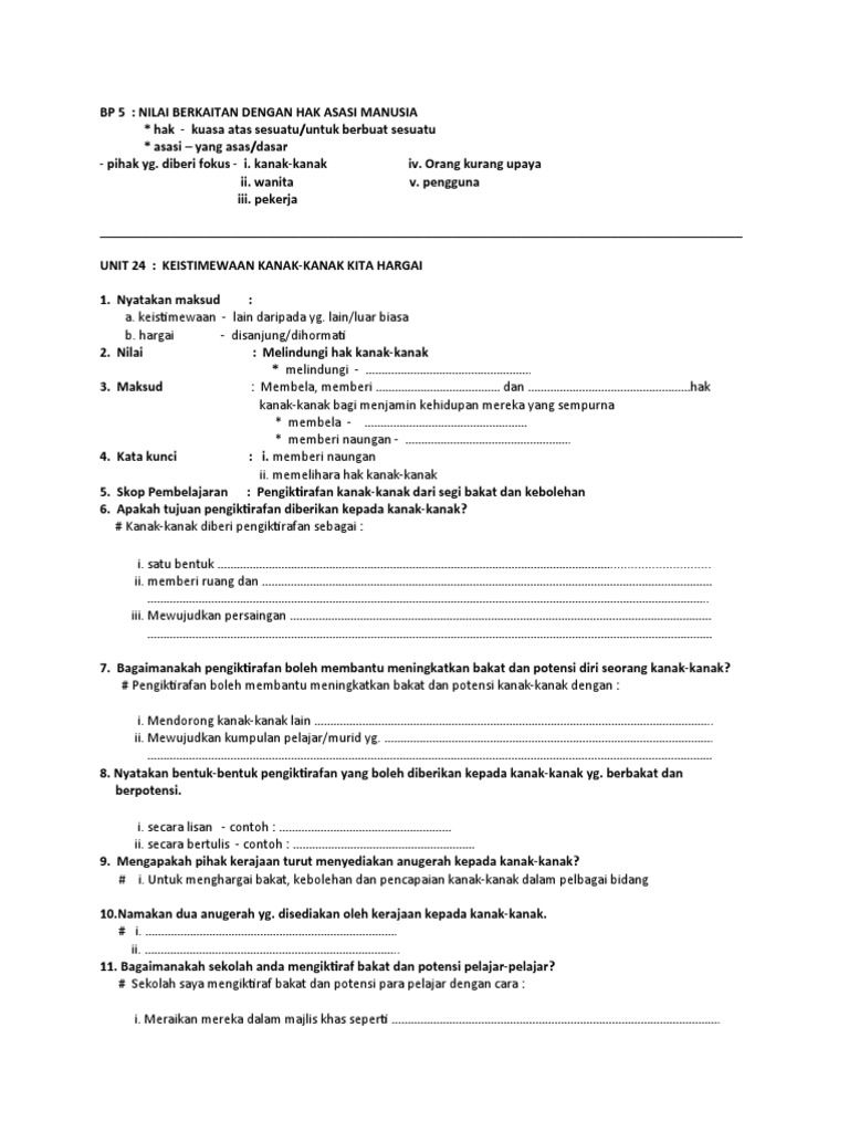 Perkembangan Kanak Kanak Pdf