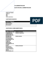 Modelo CV 2020 ADMINISTRACION