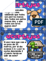 Acertijos Faciles de Matematicas para Ninos de Primaria 23 33 PDF