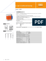 Combination Arrestor, 3-Pole + NPE: Technical Data Sheet Surge Protection, Arrestor, Type 1+2 (Office and Housing)