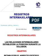 Registros Intermaxilares