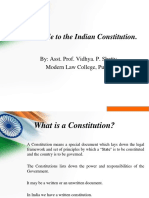 Preamble To The Indian Constitution PDF