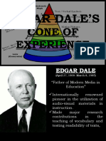 Edgar Dale'S: Cone of Experience