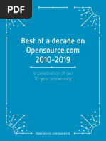 Opensource Community Yearbook 2010-2019