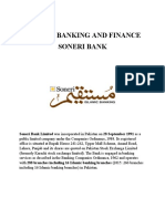 Islamic Banking and Finance Soneri Bank: Soneri Bank Limited Was Incorporated in Pakistan On 28 September 1991 As A