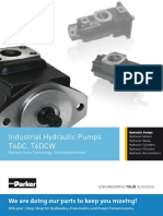 t6dc t6dcw Denison Vane Pumps Industrial PDF