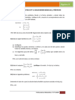 TRABAJO PRACTICO Nº 3 Soluciones básicas y vértices