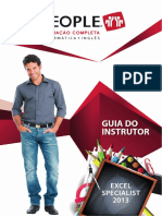 Guia do Instrutor - Excel Specialist 2013