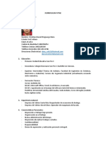 CURRICULUM VITAE - Daniel Shiguango