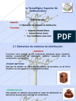 2.1 Elementos de Sistemas de Distribución.