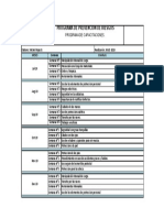 Programa de charlas