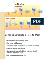 Redes P2P y Basadas en Servidor