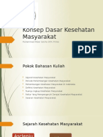 1.Konsep Dasar Kesehatan Masyarakat