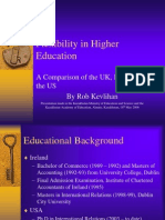 Flexibility in Third Level Education Comparison of USA, UK and Ireland