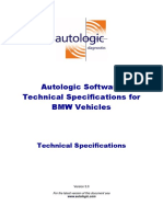 BMW Techspec Autologicsoftwaretechspecforbmwvehicles en PF v3.0