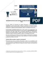 Sistema Información Gestión Aeronáutica - Siga PDF