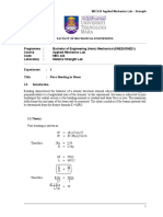 Lab Sheet Experiment 1-Strength