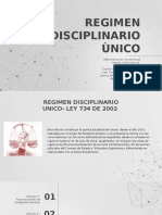 Regimen Disciplinario Ùnico