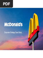 McDonald's Corporate Strategy Case Study (37506) PDF