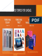 Catalogo de Forros Por Unidad