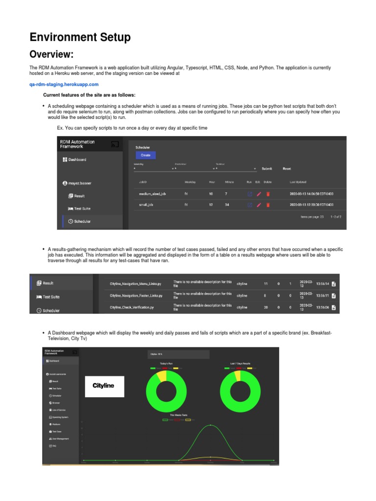Qa Environmentsetup 2104 04 941 Pdf Selenium Software Postgre Sql