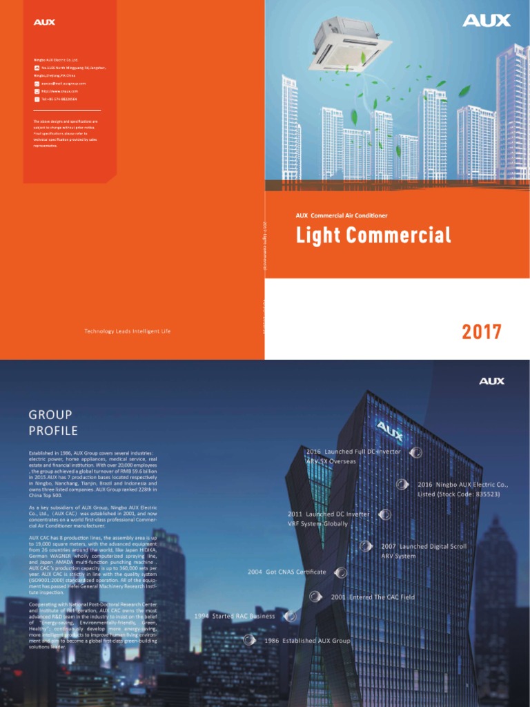 Light Commercial PDF Air Conditioning Physical Quantities