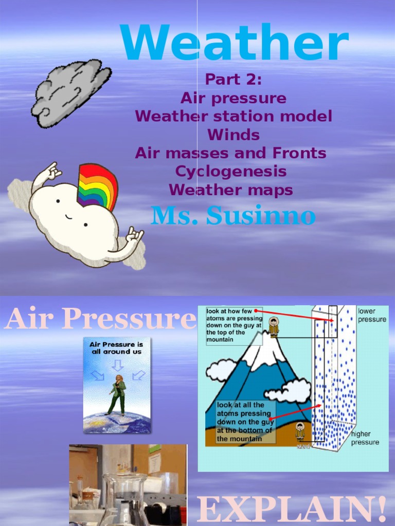 Understanding Weather: Air Pressure & Winds | PDF | Weather | Wound