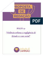 Violência Urbana A Negligência Do Estado e o Caos Social