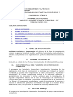 PIF Contabilidad General 2018