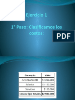 Ejercicios Resueltos Punto de Equilibrio