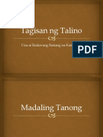 Tagisan NG Talino
