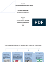 Riesgo público: línea de tiempo de antecedentes históricos de la población trabajadora