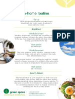 WFH routine for focus & mindfulness