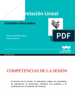 SESION 11 - Correlacion Lineal 1