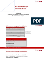 4.différence Entre Charges Et Immobilisation