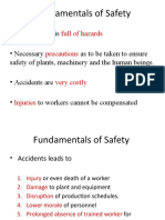 Fundamentals of Safety