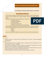 Santé Scolaire Et Universitaire PDF