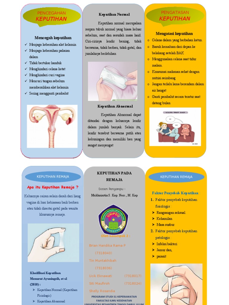 Leaflet Keputihan | PDF