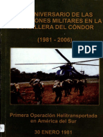 Operaciones Militares de La Cordillera Del Condor 1981
