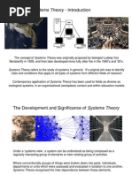 Systems Theory