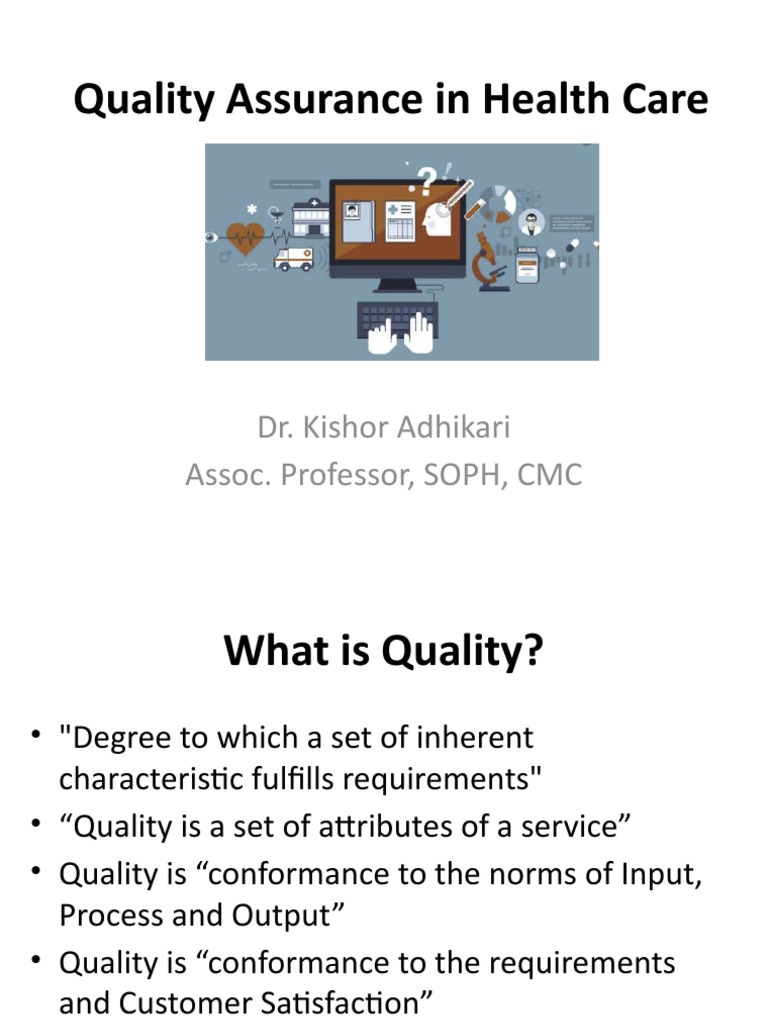 Quality Assurance Healthcare Certification – UMAU