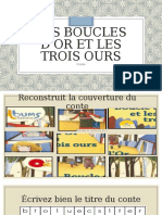 Les Boucles D'or Et Les Trois Ours - Conte