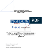 Vectores en El Plano y Sus Componentes