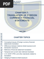 Chapter 7. Translation of Foreign Currency Financial Statement