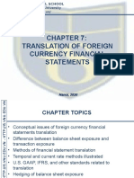 Chapter 7. Translation of Foreign Currency Financial Statement